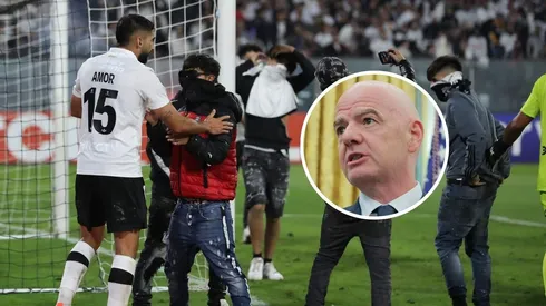 Gianni Infantino sacó la voz en la FIFA por lo ocurrido en el Colo Colo vs Fortaleza. (Foto: Photosport/Getty Images)