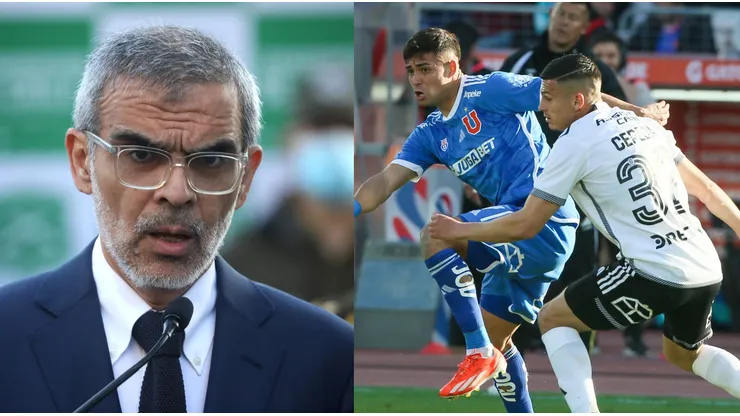 El ministro Luis Cordero deja en suspenso la disputa del Superclásico.