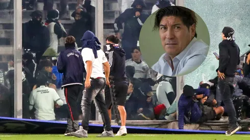 Iván Zamorano expresó su pena por la tragedia en el Monumental (Photosport).