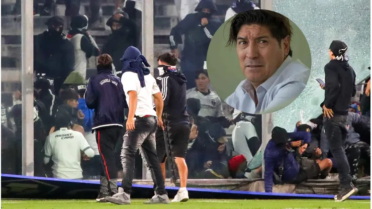 Iván Zamorano expresó su pena por la tragedia en el Monumental (Photosport).