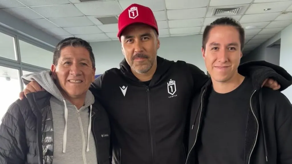 Claudio Bravo y Jaime Vera se encontraron en Puerto Montt. (Foto: Jaime Vera)