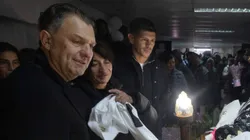 Mosa y Pavez velaron a Martina Pérez.