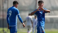 Fernando González anotó para la categoría sub-20 de Universidad de Chile.