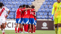 La selección chilena remató en el cuarto lugar del Sudamericano Sub 17 (Comunicaciones FFCh).