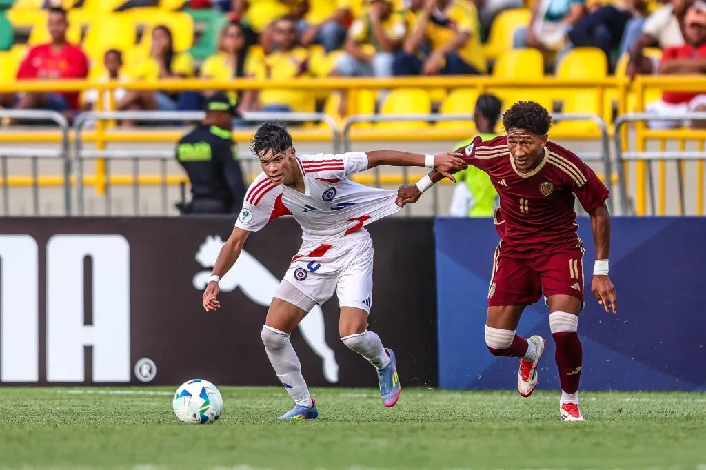La Roja Sub 17 cerró su participación con una derrota ante Venezuela (Comunicaciones FFCh).
