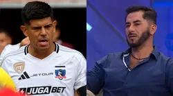 Esteban Pavez le tiró un palo a Johnny Herrera (Photosport/ Captura).