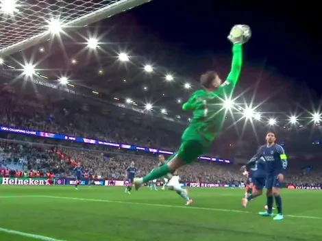 ¡Valió como un gol! El tapadón de Donnarumma en la clasificación del PSG ante Aston Villa