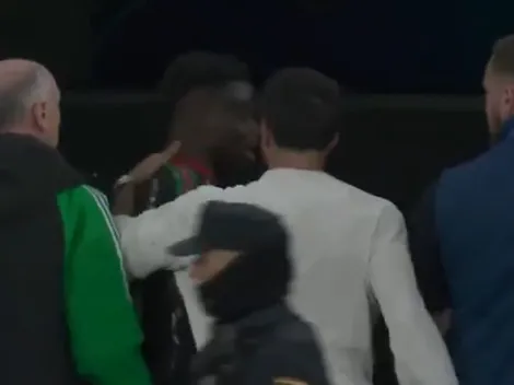 Los separó la seguridad: la provocación de Carvajal a Saka que da la vuelta al mundo