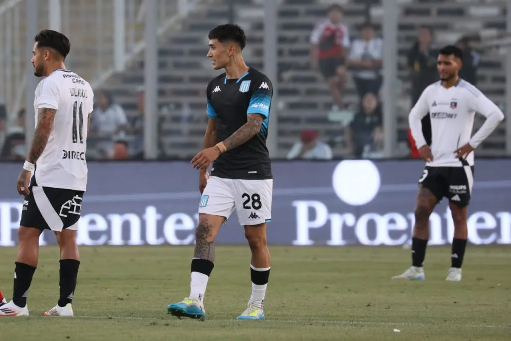 Colo Colo llega sin fútbol a enfrentar a Racing. | Foto: Photosport