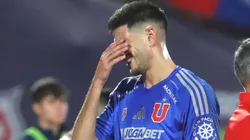 Lucas Di Yorio sufrió molestia física en partido de Universidad de Chile ante Deportes La Serena. (Foto: Photosport)