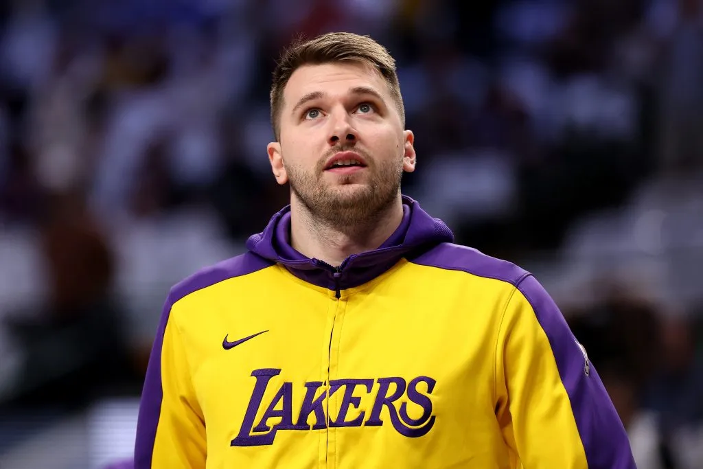 Luka Doncic es una de las figuras de Los Angeles Lakers (Foto: Getty)