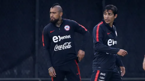 Ricardo Dabrowski mostró su orgullo por Vidal y Fernández (Foto: Andres Pina/Photosport)