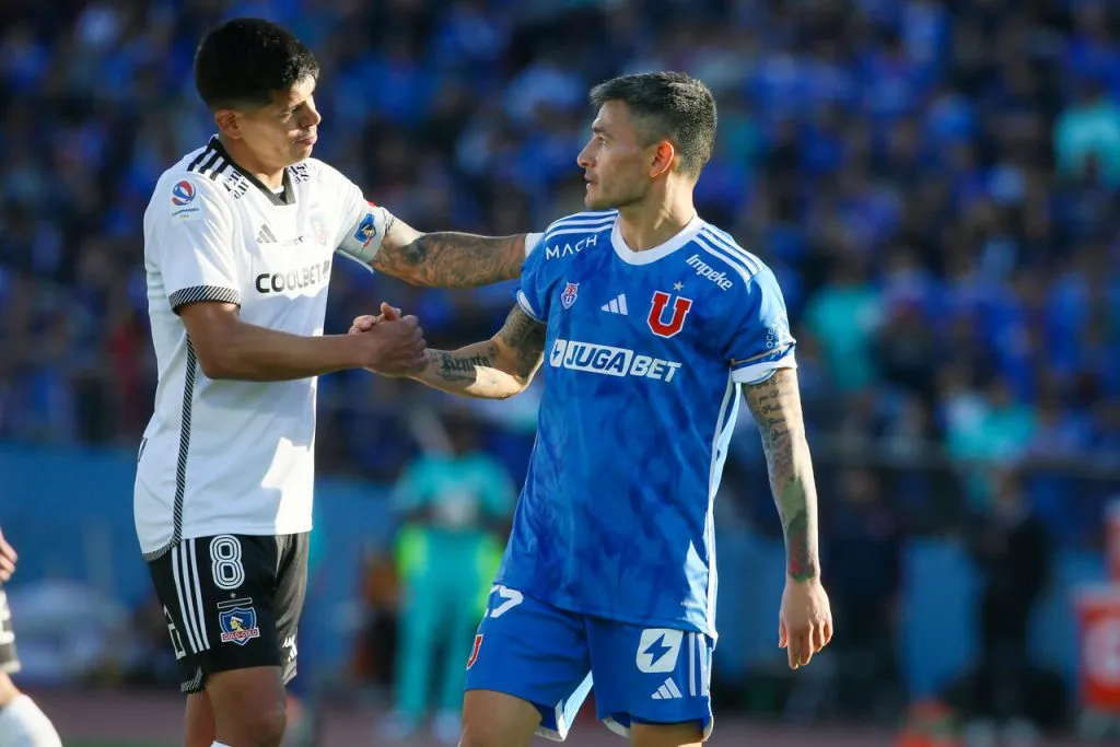 La U saludó a Colo Colo con mensaje en redes. | Foto: Photosport