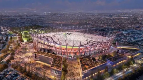 Esta es la proyección del nuevo Estadio Monumental de Colo Colo. (Foto: Captura)