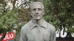 Este sábado fue imaugurada la estatua de David Arellano en el Estadio Monumental.