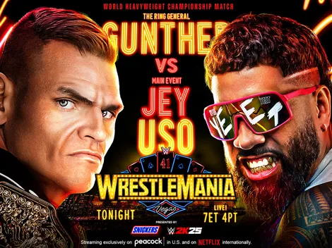 Cómo ver EN VIVO Wrestlemania 41: El evento de WWE tiene su primera noche