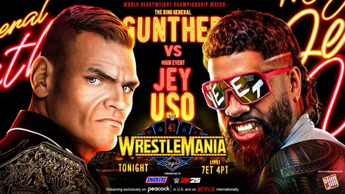 Este 19 de abril será la primera noche de Wrestlemania. (Foto: WWE)