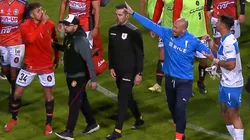 César Pinares y Fernando Zampedri tuvieron discusión. (Foto: TNT Sports)