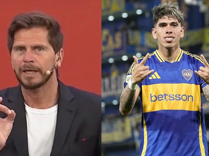 Pollo Vignolo enloquece con Palacios tras triunfo de Boca: "Ustedes hagan..."