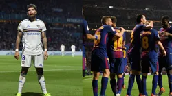 El futbolista chileno la rompió con su gol ante Estudiantes.