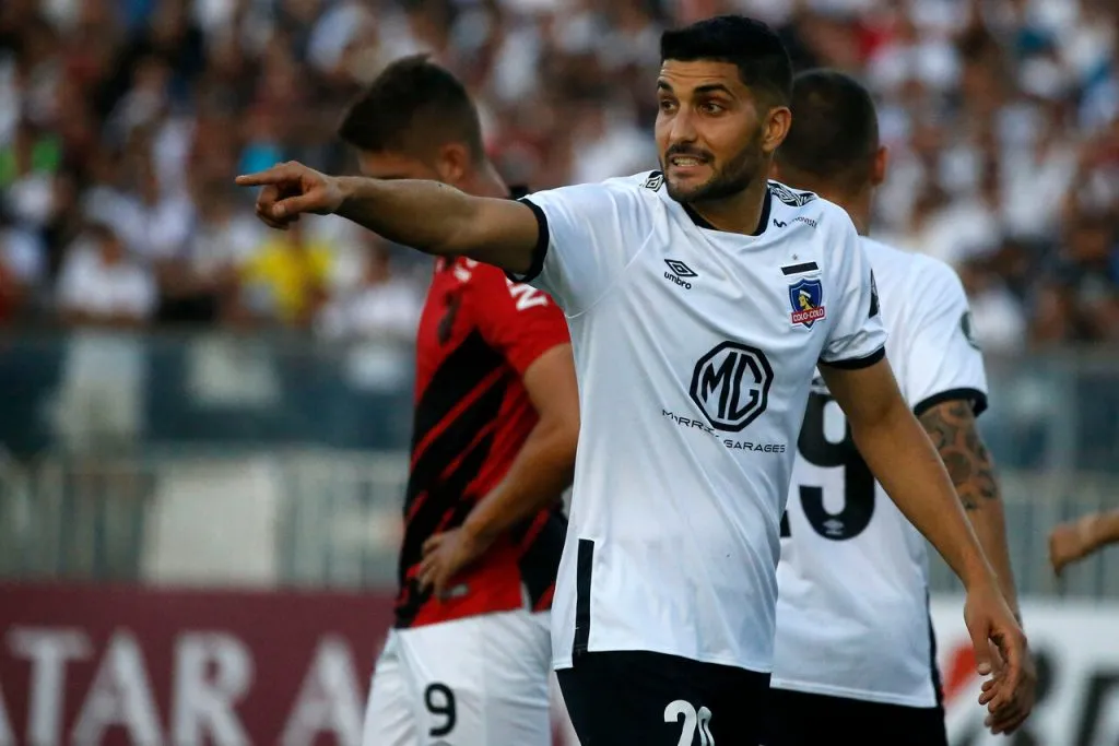 Blandi anotó dos goles en su paso por Colo Colo. | Foto: Photosport