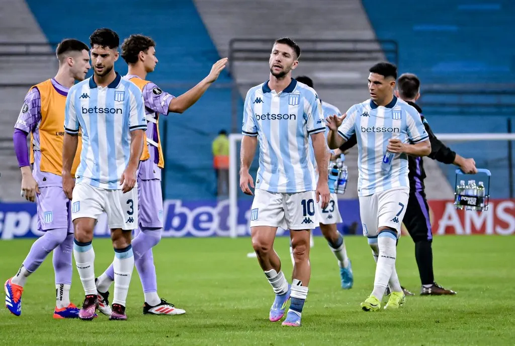 Racing viene de caer ante Atlético Bucaramanga en la Libertadores | Foto: Getty Images