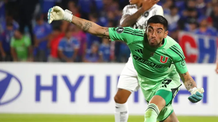 Gabriel Castellón le pone el pecho a las balas en Universidad de Chile.