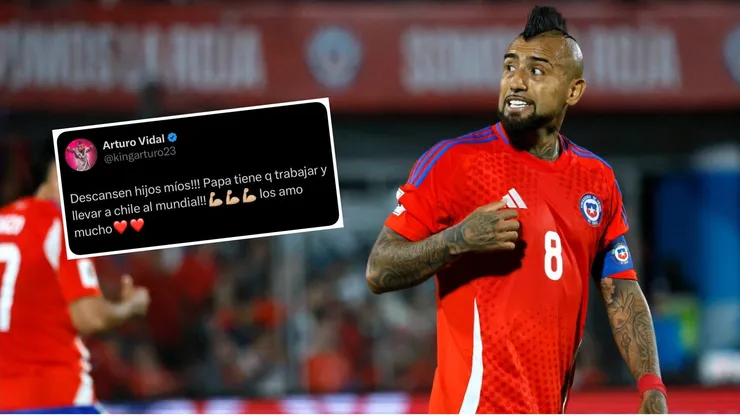 Arturo Vidal rompe el silencio tras su legendario tweet