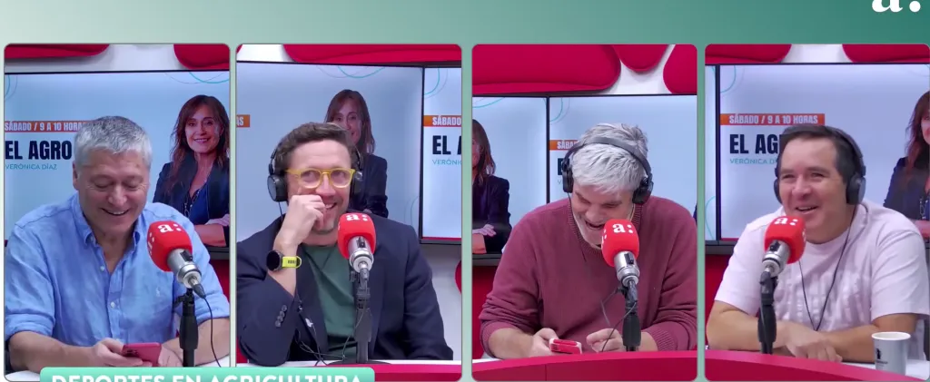 Así reaccionó el panel de Radio Agricultura ante el chiste de Caamaño | FOTO: Captura