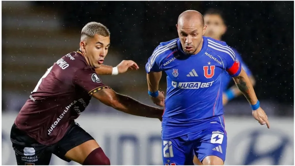 La U igualó ante Carabobo | Foto: U. de Chile