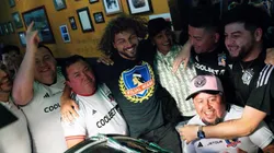 Maximiliano Falcón vio el partido de Colo Colo con los hinchas albos en Miami. (Foto: Instagram)