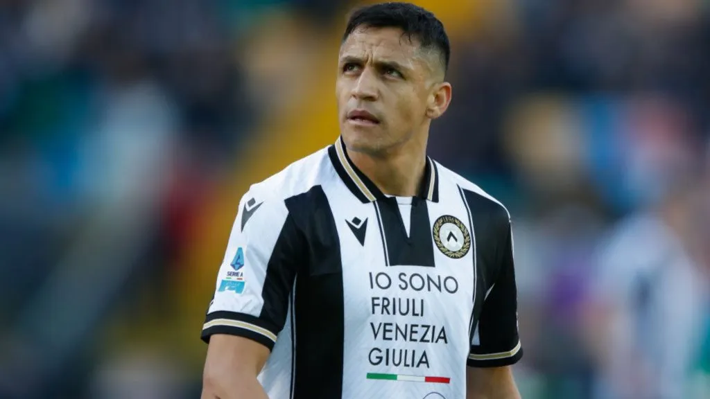 Alexis jugó cerca de 10 minutos en la caída de Udinese ante Torino (Getty Images).