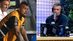 Fernando Solabarrieta le contesta a Arturo Vidal. (Foto: Photosport | La Metro)