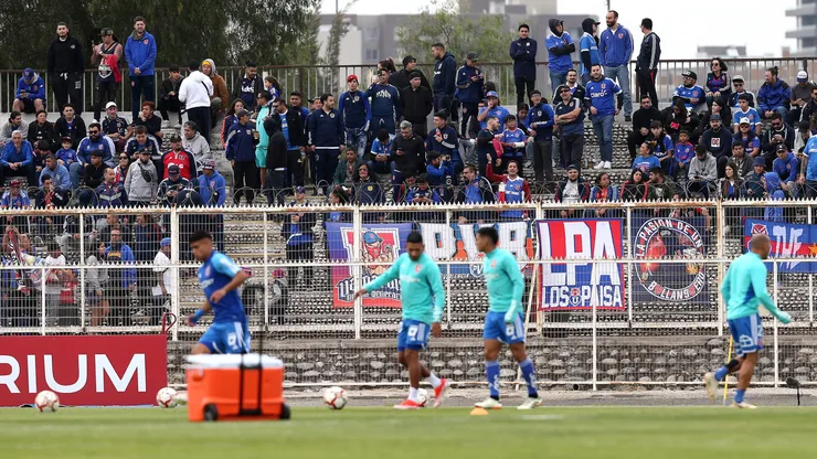 Universidad de Chile recibe mala noticia de cara al partido ante Palestino. (Foto: Photosport)