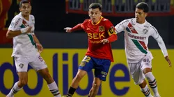 Unión Española 1-1 ante Fluminense por la Copa Sudamericana. (Foto: Photosport)
