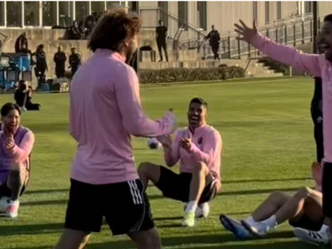 VIDEO: Falcón se luce en el Inter Miami y es aplaudido por Messi y Suárez