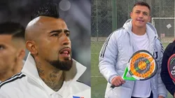 El King le da un empujón al Niño Maravilla para que regrese a Chile.