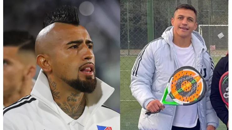 El King le da un empujón al Niño Maravilla para que regrese a Chile.