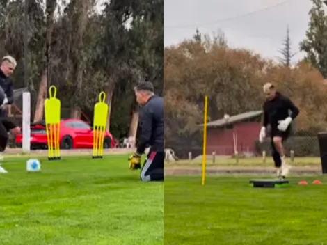 Cristóbal Campos vuelve a atajar y emociona hasta las lágrimas a sus seguidores 