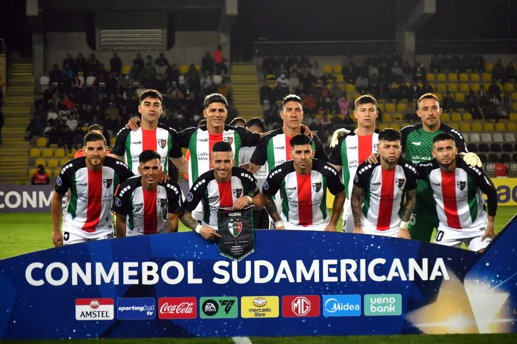 Palestino logra un excelente triunfo ante Cruzeiro por la Copa Sudamericana. (Foto: Photosport)