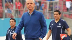 Tiago Nunes saca cuentas alegres pese a la derrota (Foto: Jonnathan Oyarzun/Photosport)