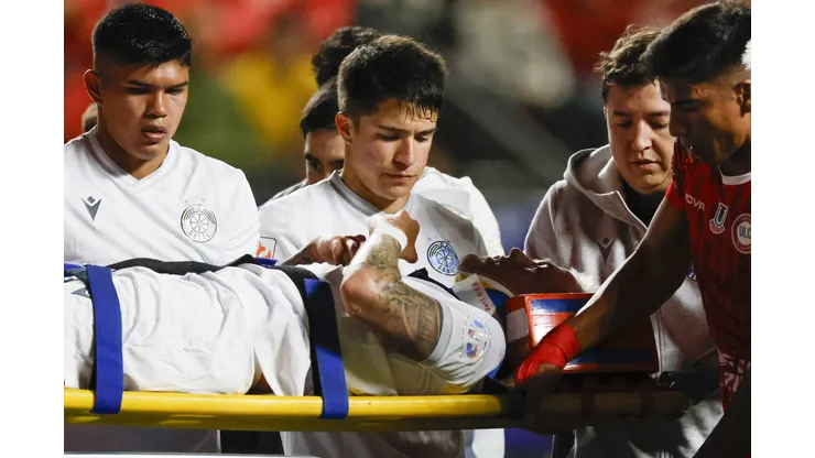 Franco Troyansky sufrió un duro golpe y tuvo que ser trasladado a un centro médico en La Calera.