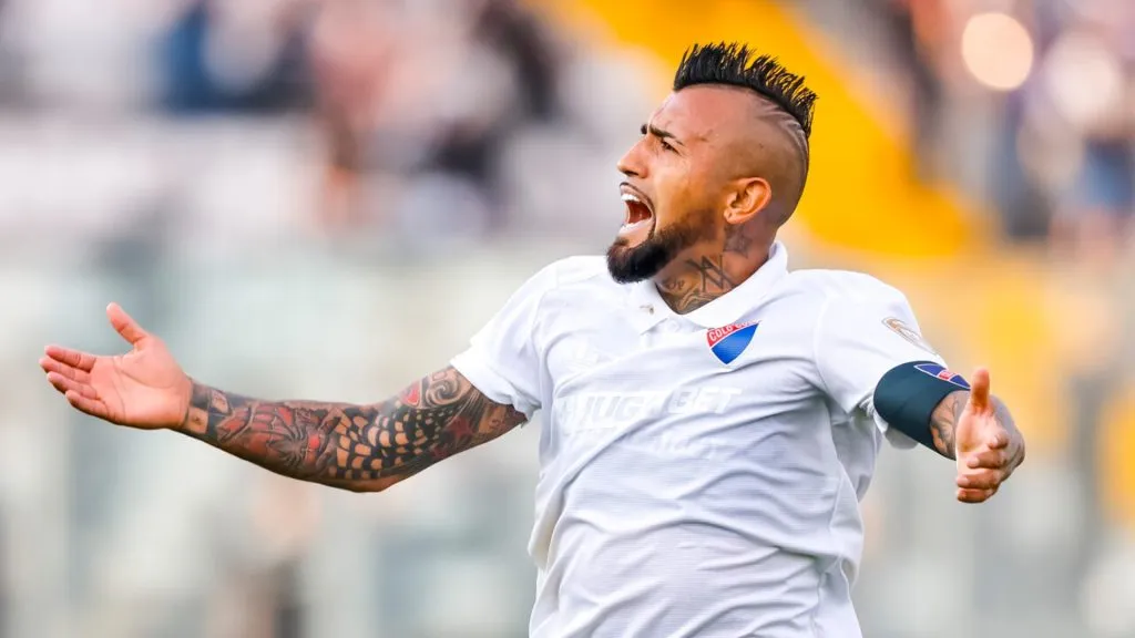 Arturo Vidal no quedó nada contento por la posible sanción en su contra por parte de la Conmebol.