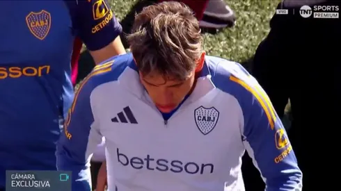 El gesto de Carlos Palacios que generó la ira de los hinchas de River Plate