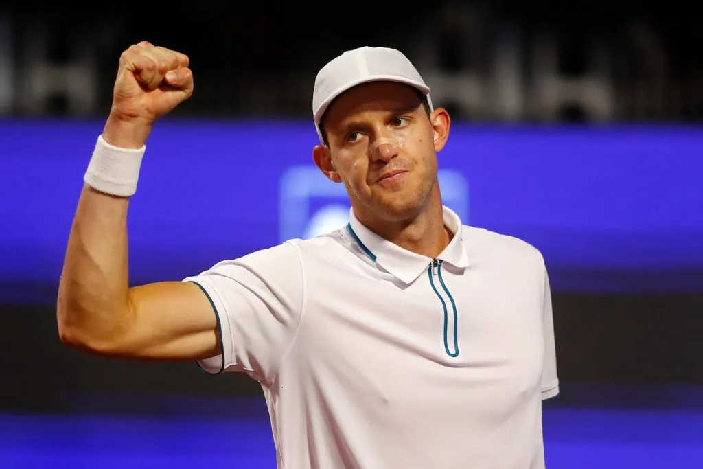 Nicolás Jarry alcanzó su mejor ranking hace un año cuando llegó al puesto 16 (Photosport).