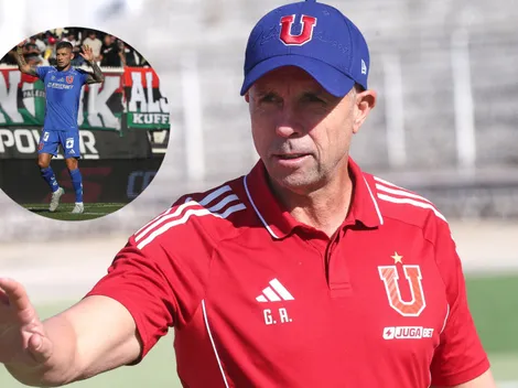 Gustavo Álvarez pone calma en la U ante la dolencia de Charles Aránguiz