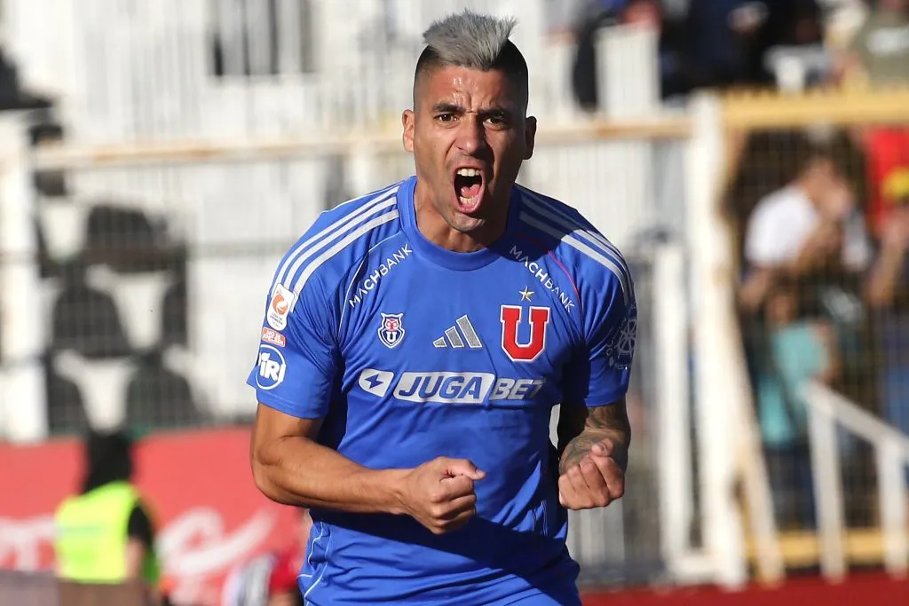 Leandro Fernández anotó un gol en la victoria de Universidad de Chile sobre Palestino.