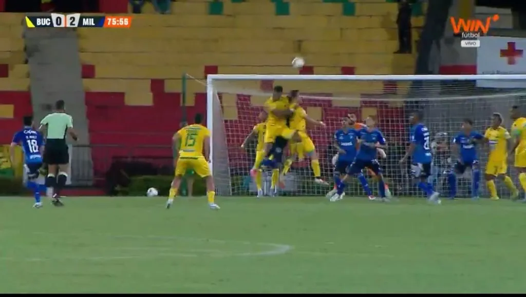 El violento golpe que sufrió Pons | Foto: Captura