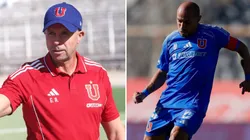 El entrenador de la Universidad de Chile salió a respaldar con todo a su capitán