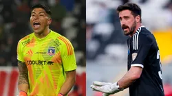 Brayan Cortés y Fernando De Paul alternan titularidad en Colo Colo. (Foto: Photosport)